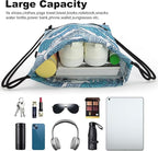 HOLYLUCK Drawstring Backpack Bag Sport Gym Sackpack