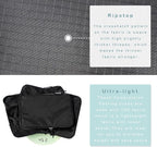 BAGAIL 6 Set Ultralight Compression Packing Cubes Packing Organizer for Travel Accessories Luggage Suitcase Backpack