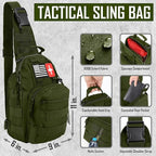 Survival Kit, 268 Pcs Emergency Survival Gear and Equipment Supplies with First Aid Kit, Camping Axe, Headlamp, Crossbody Bag for Camping Hiking, Hunting, Gift for Christmas Men, Dads,