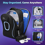 MATEIN 17.3 Inch Gaming Laptop Backpack for Men, TSA Friendly Travel Laptop Backpack with Organizer Pouch, Rain Cover, Padded Laptop Protection, Anti Theft Pocket, Carry On Gaming Bag