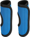 PATIKIL Luggage Handle Wrap for Suitcase, 2 Pcs Bright Color Neoprene Comfort Soft Handle Covers Luggage Identifiers for Bag Suitcase Tags Wraps Travel Accessories, Light Blue