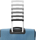 Samsonite Carry-On Soft-Sided Expandable 21-Inch Element Suitcase: Airline Approved for Most Major Airlines, Durable, 360° Spinner Wheels, Adjustable Handle, 2 Front & Side Pocket- CAPTAINS BLUE