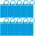 10 Pack Luggage Tags for Suitcases, Airplane Travel Essentials for Flying, International Travel Must Haves, and Luggage Accessories by Sodsay