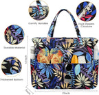 Trifabricy Beach Bags for Women Waterproof Sandproof Women Tote Bag, Large Beach Bag with Zipper for Gym Travel Vocation