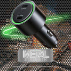 [Esoulk] 145W Fast USB C Car Charger, Dual PD Car Charger Adapter with 100W + 45W Ports, Cigarette Lighter USB Charger for iPhone, Samsung, Laptop