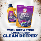 ARM & HAMMER Deep Clean Odor Formula Laundry Detergent Power Paks, 21 ct.