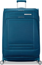 Samsonite UpLIFT Lightweight Large Checked Softside Luggage with Spinner Wheels - Expandable - Airline-Approved, Polyester Soft Suitcase for Ultra Light Travel - Cerulean Blue