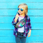 Frienda 2 Pieces Holographic Fanny Pack for Women Colorful Sport Waist Bag Pack