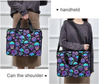 MNSRUU Laptop Bag for 15.6 inch Black Gothic Bats