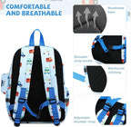mygreen Toddler Backpack, Kids Backpack for Boys and Girls with Chest Strap | with Chest Strap