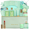 Mother's Day Gift, 25 Pcs Bath & Body Gift Basket Set for Women, Tea Tree Skin Care Set, Home Spa Gift Basket, Cosmetic Bag, Necklace, Christmas, Birthday, Anniversary, Wife, Mom