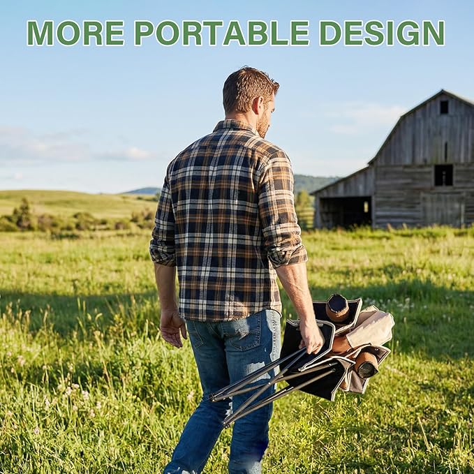 Camping Chair Set of 3, Outdoor Folding Camping Chairs for Heavy People with Cup Holder & Carry Bag,Collapsible Chair Include One Sofa Chair and Two Single Chair,Support up to 500lbs