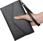 ZOPPEN Passport Holder Women Travel Wallet (Ver.5) for Women Rfid Blocking Passport Cover Case Document Organizer Wrist Strap