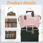 Vintage Book Luggage Tags for Suitcase 3 Pack, Privacy Cover ID Label with Stainless Steel Loop and Address Card for Travel Bag Suitcase