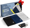 Wallet Sleeve, Wallet Wristband - Anti-Pickpocket -RFID Anti-theft - Lightweight -Perfect for Travel, Running, Hiking,3 Pack