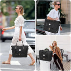 Duffle Bag for Travel, Weekender Bag with Shoe Compartment, Carry On Overnight Bag for Women with Toiletry Bag, Gym Bag with Wet Pocket, Hospital Bags for Labor and Delivery Beige