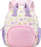 GAGAKU Toddler Backpack for Girls 2-4 years Kids Mini Backpacks Cartoon Breathable Comfortable Preschool Daypack for School Travel Lightwieght Bag - Butterfly
