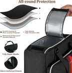 LEFOR·Z Coffee Maker Travel Bag Compatible with Keurig K-Slim/K-Express/K-Iced/Ninja PB051/PB041ST,Single Serve Coffee Brewer Carrying Case with Multiple Pockets for K-Cup Pods(Bag Only)