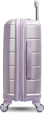 American Tourister Stratum 2.0 Expandable Hardside Luggage with Spinner Wheels, Purple Haze, Carry-on