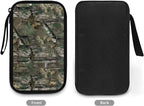 Forest Camo Print Electronics Organizer Travel Case Cord Cable Charger Organizer Bag Travel Accessories Essentials for Women Men Tech Pouch for Phone Power Bank SD Card USB