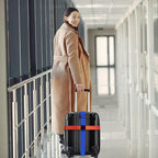 Luggage Straps for Suitcases TSA Approved Travel Belt 8 Pack by Chelmon (Mixed Colors)