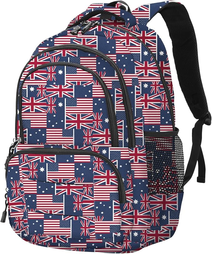 rickyh style School Backpack Travel Bag for Men & Women Lightweight College Back Pack with Laptop Compartmen