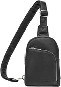INICAT RFID Blocking Sling Bag, Anti Theft Crossbody Bag for Women, Travel Fanny Pack Style Purse, Vegan Leather