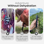 Sierra Madre Pure Water Straw – 264 Gallon Water Filter Purification for Backpacking, Camping, Hiking, Travel - Perfect for Preparedness Survival Gear & Supplies - Portable & Lightweight (Pack 2)