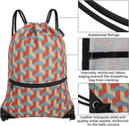 HOLYLUCK Drawstring Backpack Bag Sport Gym Sackpack