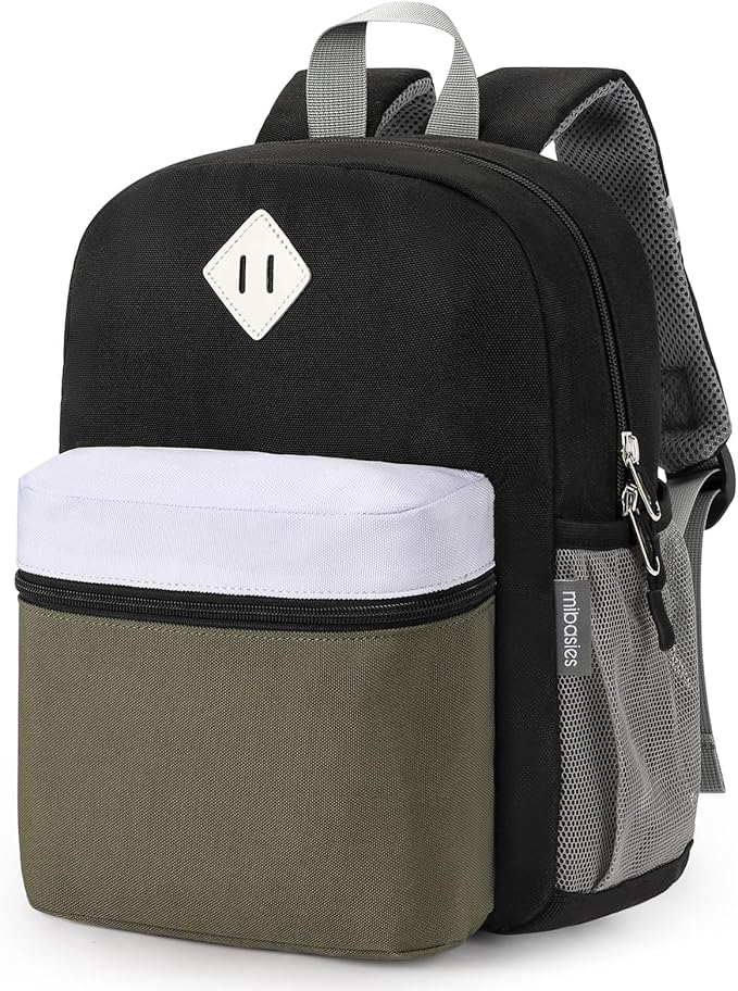 mibasies Toddler Backpack for Boys 2-4: Preschool Backpacks for Boys - Cute Kids Backpack