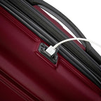 Samsonite Omni 2 Hardside Expandable Luggage with Spinner Wheels, 3-Piece Set (19/24/28), Natural Merlot
