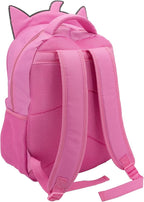 AI ACCESSORY INNOVATIONS Sonic The Hedgehog Backpack for Boys & Girls, Bookbag with Adjustable Shoulder Straps & Padded Back, Amy Rose 16 Inch Schoolbag with 3D Features, Durable School Bag for Kids