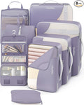 8 Set Packing Cubes for Travel, Gifts for Women Mom,Anti-Tearing Suitcase Organizer,OlarHike Vacation Essentials & Accessories for Cruise Ship