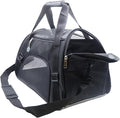 ZaneSun Cat Carrier,Soft-Sided Pet Travel Carrier for Cats,Dogs Puppy Comfort Portable Foldable Pet Bag Airline Approved (Medium-Black)