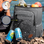 Backpack Cooler Insulated Leak Proof, Lightweight Soft Sided Cooler Backpack for Men Women, Waterproof Beach Cooler Bag Lunch Backpack for Camping Hiking Picnic Fishing Travel Outdoor