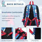 mygreen Toddler Backpack, Kids Backpack for Boys and Girls with Chest Strap | with Chest Strap