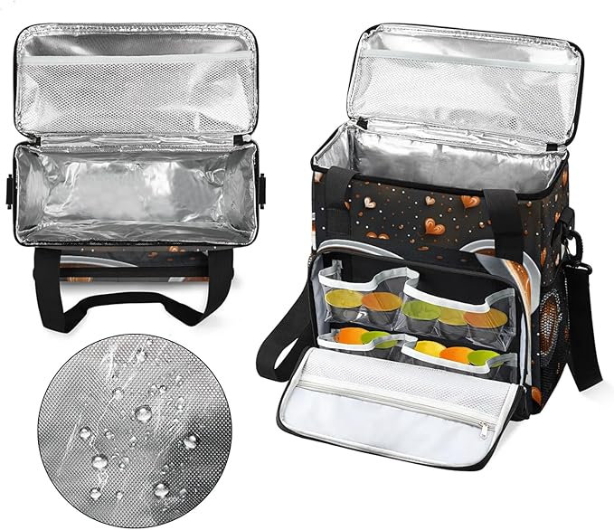 Travel Coffee Maker Carrying Bag Compatible with Keurig K-Mini or K-Mini Plus, Single Serve Coffee Maker Portable Storage Bag with Shoulder Strap(Bag Only)