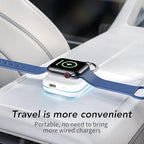 HUOTO Portable Watch Charger for Apple Watch Series 9,Portable Magnetic iWatch Charger 1200mAh Power Bank Mini Purse Items Fast keychain Charging for Apple Watch Series 11/10/ 9/8/7/6/SE/5/4/3/2/UItra