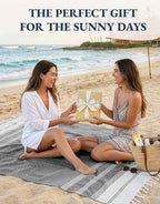 LANE LINEN Beach Towel, 2 Pack Beach Towels Oversized, 39"x71", Quick Dry Pool Towels for Adults, Absorbent Sandproof, Lightweight Travel Beach Towel - Ebony