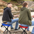 Beeveer 3 Pack Folding Camping Stool Portable Small Collapsible Chair Tripod Stool Hiking Chair for Fishing, Beach, Picnic, Outdoor, Gardening and Travel