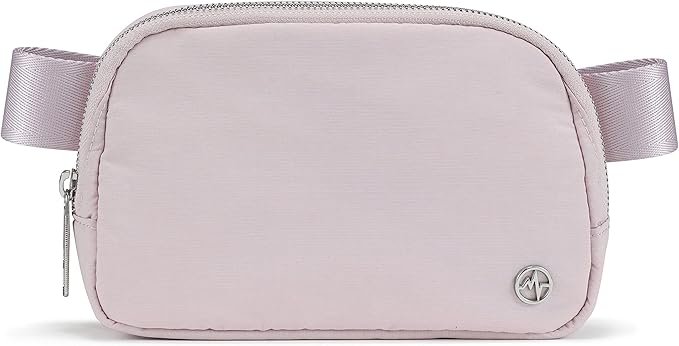 Pander Belt Bag with Adjustable Strap, Fashion Waist Packs, Crossbody Bags for Women (Pink).