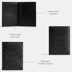 Passport Case in Natural Full-Grain Leather