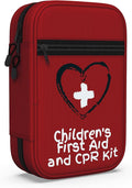 Small, First Aid and CPR Kit for children, toddler, and kids. Large Variety of Bandages to fit your childs injuries. Perfect travel first aid kit, Diaper Bag, Backpack, Car, and More. Quick and Effect