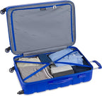 SwissGear 7366 Signature Hardside Expandable Luggage with Spinner Wheels, TSA Lock, Cobalt, Checked-Large 27-Inch