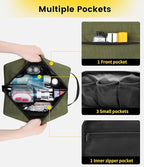 Vorspack Travel Toiletry Bag for Men - Hanging Toiletries Bag Water Resistant Travel Bag for Toiletries Accessories
