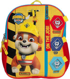 AI ACCESSORY INNOVATIONS Rubble & Crew Interactive 12” Mini Backpack For Kids, Paw Patrol School Bag for Pre School & Kindergarten