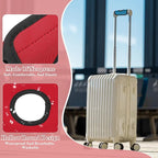 PATIKIL Luggage Handle Wrap for Suitcase, 2 Pcs Bright Color Neoprene Comfort Soft Handle Covers Luggage Identifiers for Bag Suitcase Tags Wraps Travel Accessories, Red