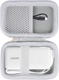 khanka Hard Case Replacement for Anker 3-in-1 Power Bank USB C Charger Block,10,000mAh 10k Portable Charger,Case only. (White)