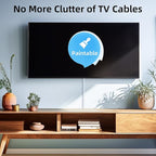 Delamu Cord Hider, 31.5in Cord Covers for Wires on Wall, Paintable Cable Hider, Easy to Use Wire Covers for Cords, Wire Hiders for TV on Wall, Cable Cover Cable Management, W0.59in H0.40in