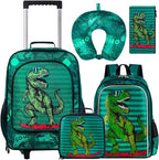 Kids Suitcase with Wheels for Girls and Boys, Rolling Carry on Luggage for Toddler Children